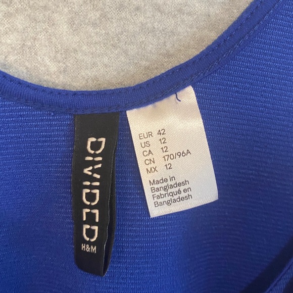 Royal Blue Spring Dress - Picture 5 of 6